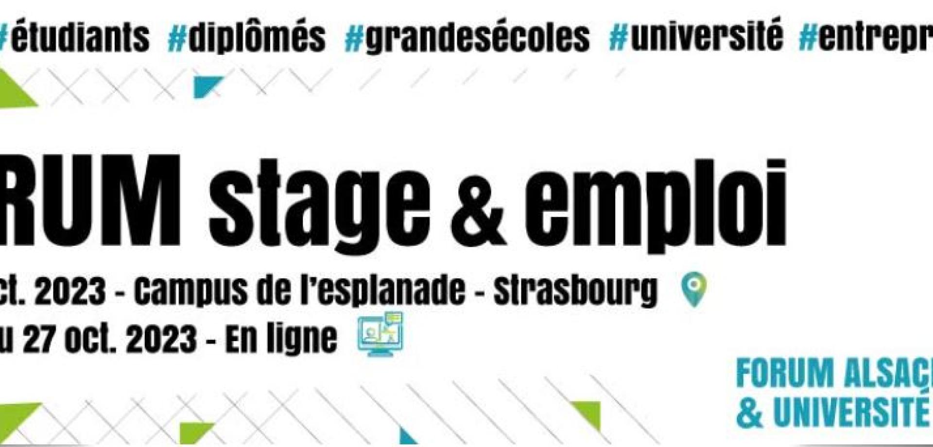 Forum stage emploi strasbourg